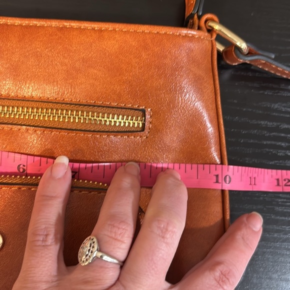 CLUCI brown shoulder crossbody bag - Picture 11 of 14